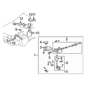 Lexus OE - Electrical - ABS Components
