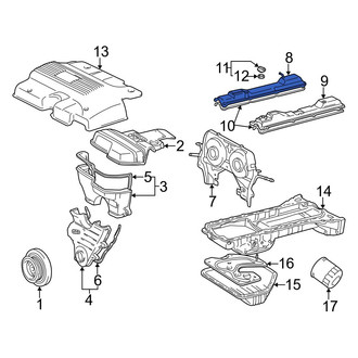 Lexus OE - Right Engine Valve Cover