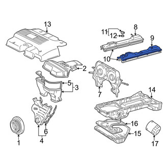 Lexus OE - Left Engine Valve Cover