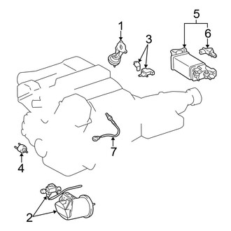 Lexus OE - Emission System - Emission Components