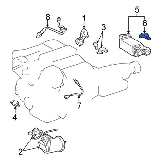 Lexus OE - Vapor Canister Purge Solenoid