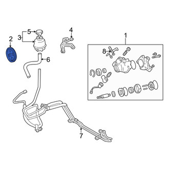 Lexus OE - Power Steering Pump Pulley