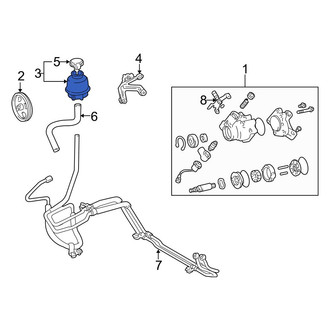 Lexus OE - Power Steering Reservoir