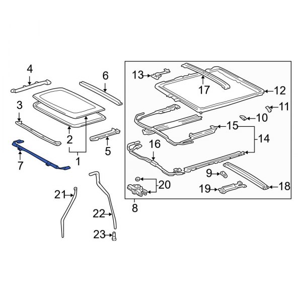 Sunroof Deflector