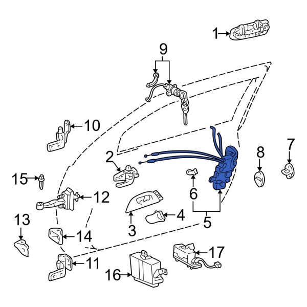 Door Latch Assembly