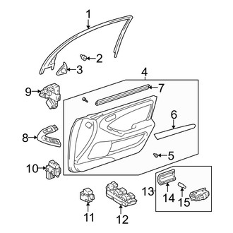 Lexus OE - Front Door - Interior Trim