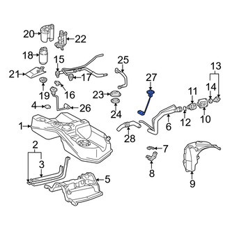 Lexus OE - Fuel Sender and Hanger Assembly