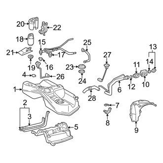 Lexus OE - Fuel System Components