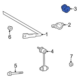 Lexus OE - Rear Suspension Stabilizer Bar Bushing