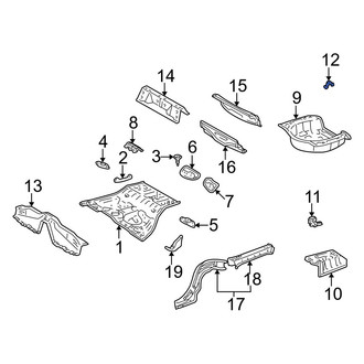 Lexus OE - Spare Tire Bracket