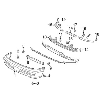 Lexus OE - Front Bumper - Bumper & Components