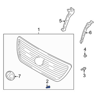 Lexus OE - Grille Screw