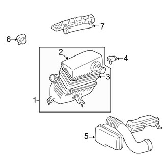 Lexus OE - Engine - Air Intake