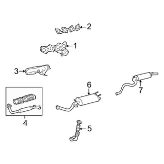 Lexus OE - Exhaust System - Exhaust Components
