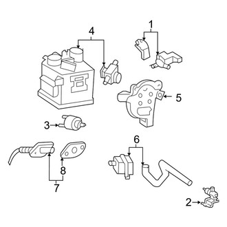 Lexus OE - Emission System - Emission Components