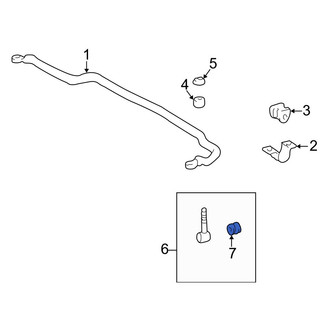 Lexus OE - Rear Suspension Stabilizer Bar Link Bushing