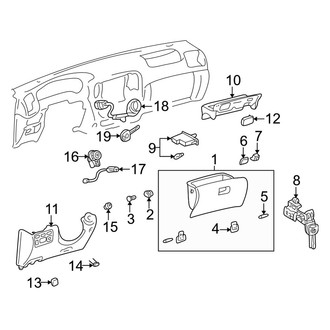 Lexus OE - Instrument Panel Components