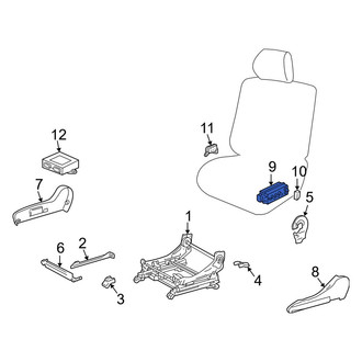 Lexus OE - Left Power Seat Switch