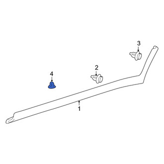 Lexus OE - Rocker Panel Molding Grommet