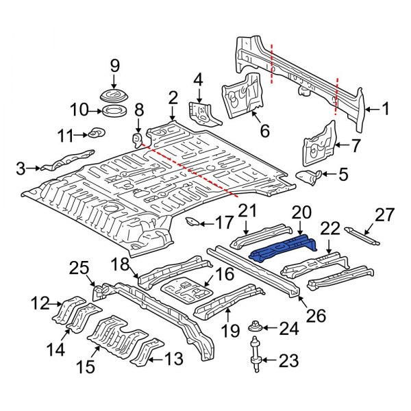 Floor Side Rail