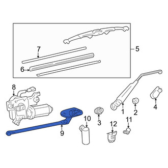 Lexus OE - Rear Wiper Linkage