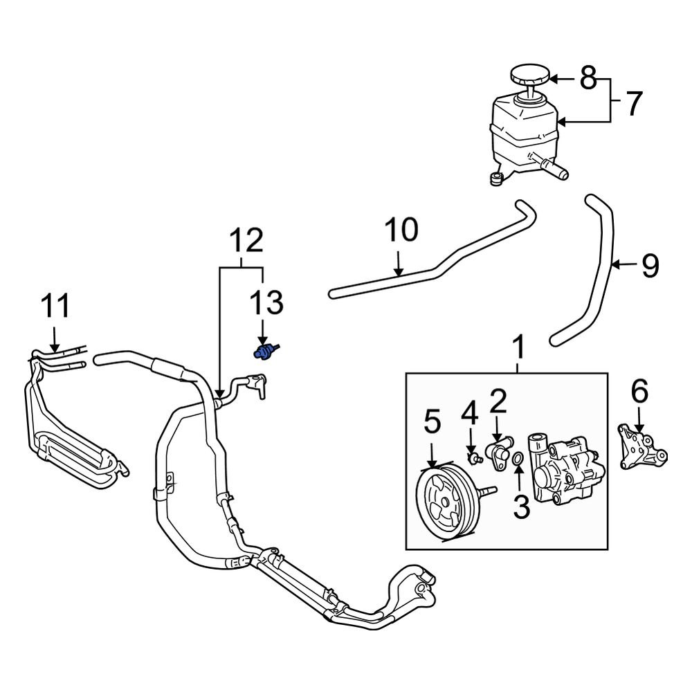 lexus-oe-0444560050-front-power-steering-control-valve