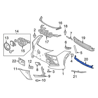Lexus OE - Front Valance Panel