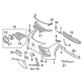 Lexus OE - Front Bumper & Grille - Bumper & Components (Cover & Components)