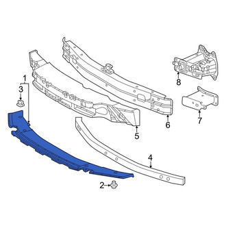 Lexus OE - Front Lower Bumper Impact Absorber