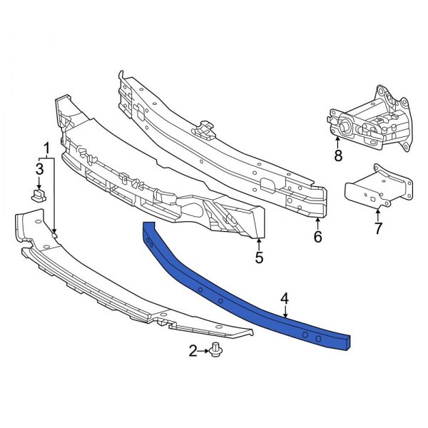 Bumper Cover Reinforcement