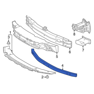 Lexus OE - Front Bumper Cover Reinforcement