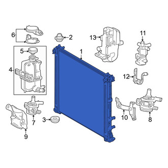 Lexus OE - Drive Motor Inverter Cooler