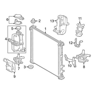Lexus OE - Cooling - Radiator & Components