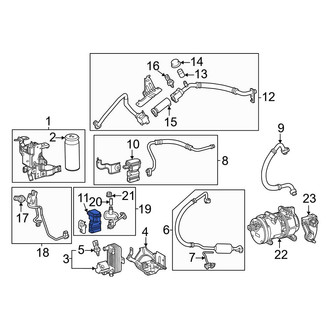 Lexus OE - A/C Expansion Valve