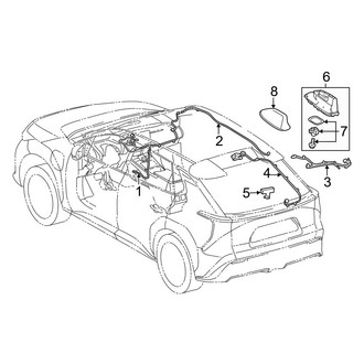 Lexus OE - Electrical - Antenna