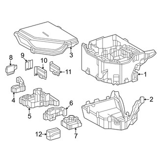 Lexus OE - Electrical - Fuse & Relay (Engine Compartment)