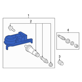 Lexus OE - Tire Pressure Monitoring System (TPMS) Sensor