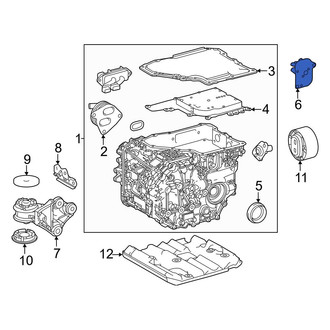 Lexus OE - Front Hybrid Electric Motor Terminal Cover