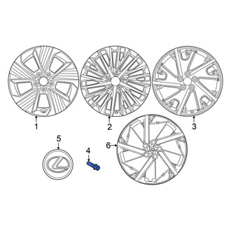 Lexus OE - Wheel Lug Bolt