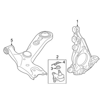Lexus OE - Front Suspension - Suspension Components (Luxury / Premium)