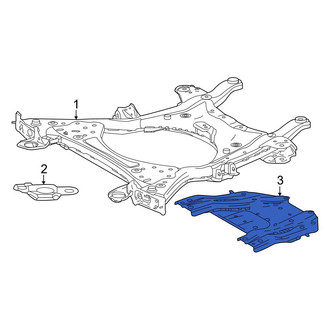 Lexus OE - Front Suspension Crossmember Reinforcement