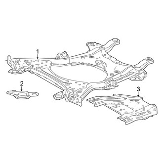 Lexus OE - Front Suspension - Suspension Mounting