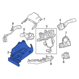 Lexus OE - Lower Steering Column Cover