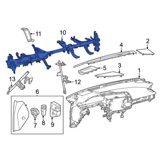 Lexus OE - Instrument Panel Reinforcement