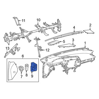 Lexus OE - Left Courtesy Light