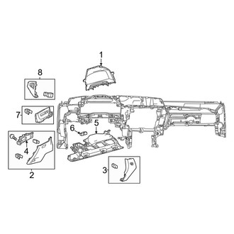 Lexus OE - Instrument Panel Components (Driver Side)