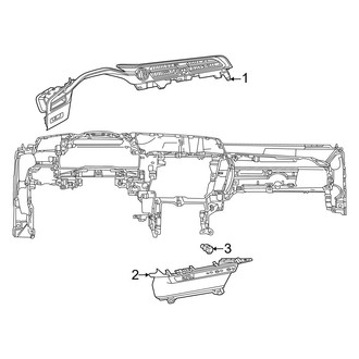 Lexus OE - Instrument Panel Components (Center)