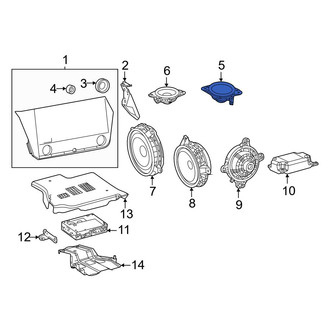 Lexus OE - Front Outer Speaker