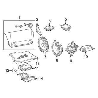 Lexus OE - Instrument Panel - Sound System