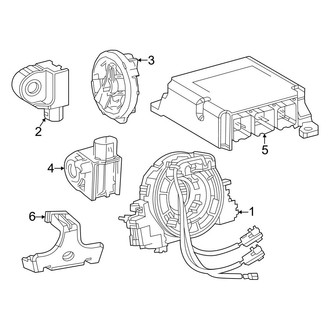 Lexus OE - Restraint Systems - Air Bag Components (Modules & Sensors)